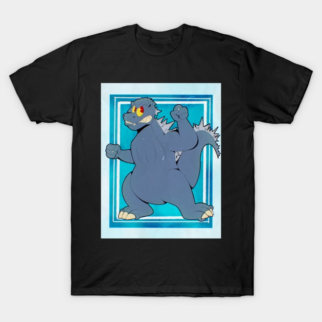 Godzilla (30s style) T-Shirt by Dalia1784